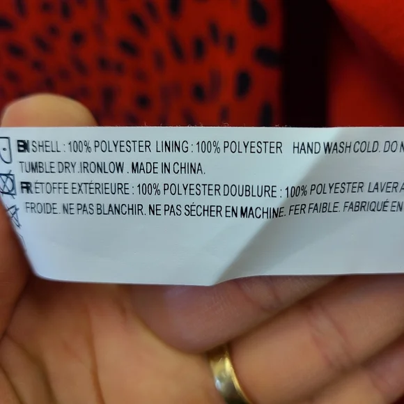 Final ❤️ Emily in Paris En Saison Paris Red Black Polkadot Retro Dress - Picture 8 of 10